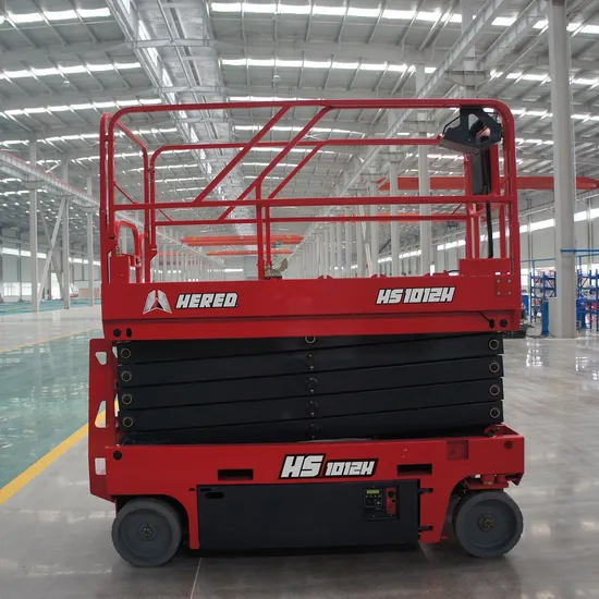 10m-Self-Propelled-Hydraulic-Scissor-Lift-for-High-Altitude-Operations-220V-4.webp