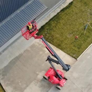 14m 16m Electric Aerial Work Platform | Hydraulic Self-Propelled Articulated Man Lift | Factory Price