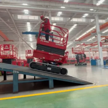 6m 250kg Automatic Self-Levelling Scissor Lift Factory Price for Sale