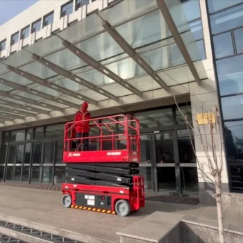 8m Working Height Mobile Hydraulic Scissor Lift - Factory Price!