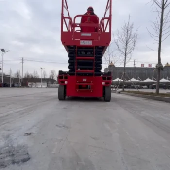 Factory Price! 10m Aerial Mobile Hydraulic Scissor Lift Scaffolding