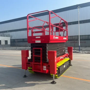 ZGMG 250kg Capacity Crawler Scissor Lift - Self Propelled, Electric/Battery/Diesel, Factory Price