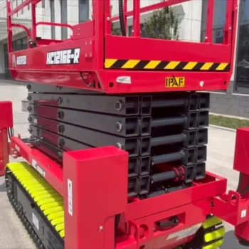 ZGMG 320kg Capacity Crawler Scissor Lift: Self-Propelled, Electric/Battery/Diesel, Factory Price