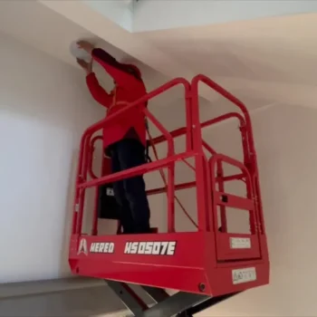 ZGMG Factory Price Small Electric Scissor Lift for Indoor Outdoor Work