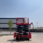 ZGMG Used Tracked Crawler Scissor Lift: Hydraulic Electric, Factory Price for Rough Terrain