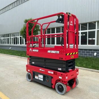 High Capacity Upright Electric Scissor Lift - Factory Price