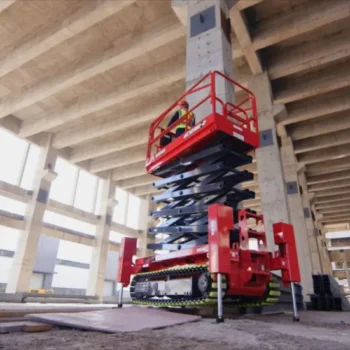 Factory Price! High-Quality Electric Tracked Scissor Lift with Self-Propelled Function