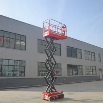 Small Tank Crawler Type DIY Scissor Lift - Hydraulic Drive, Factory Price